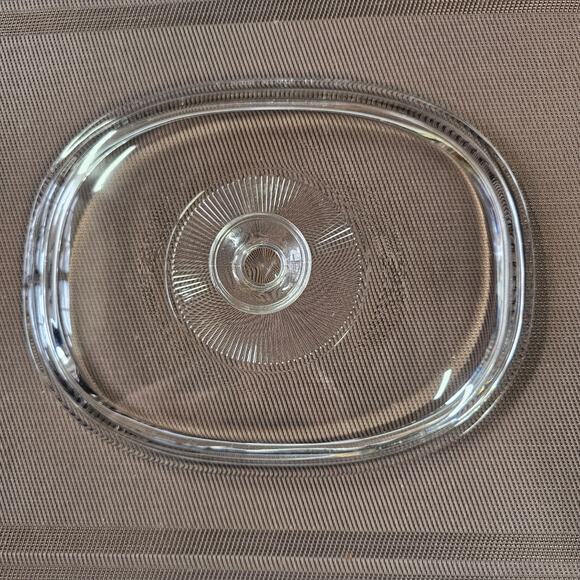 Pyrex Corningware Glass Replacement Lid with Knob Handle # DC-1.5-C - Picture 2 of 6